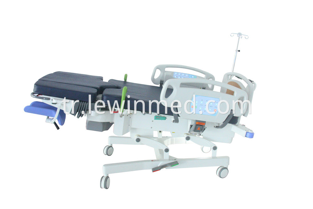 Obstetric and gynecology delivery bed